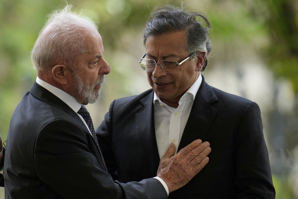 Lula da Silva e Gustavo Petro