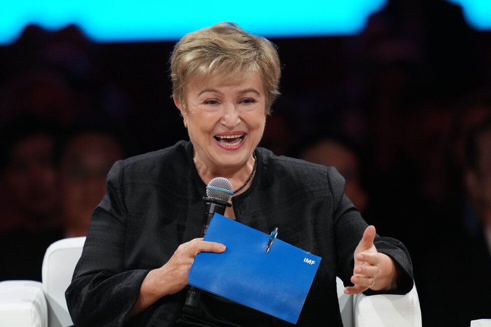 Diretora-geral do Fundo Monetário Internacional (FMI), Kristalina Georgieva