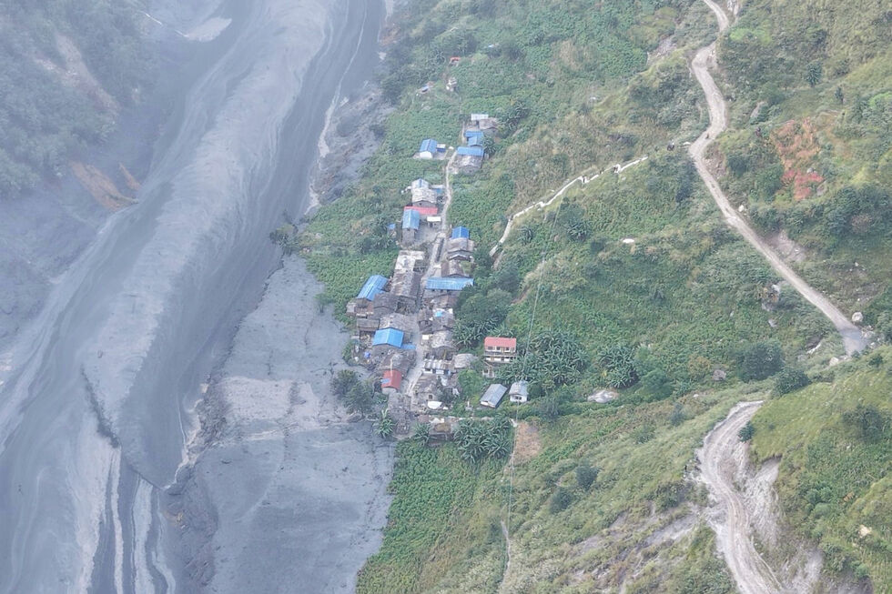 Novas enchentes no Nepal