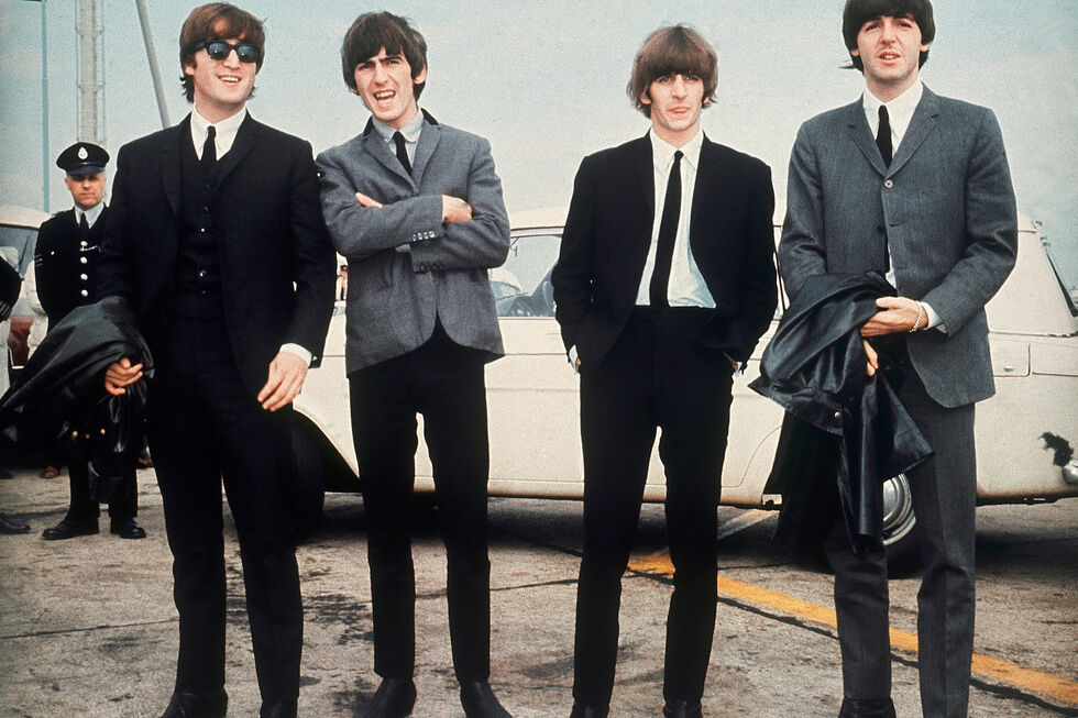 John Lennon, George Harrison, Ringo Starr e Paul McCartney