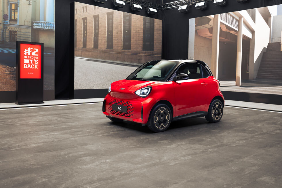 A chegada ao mercado do Smart #2 está prevista para 2027