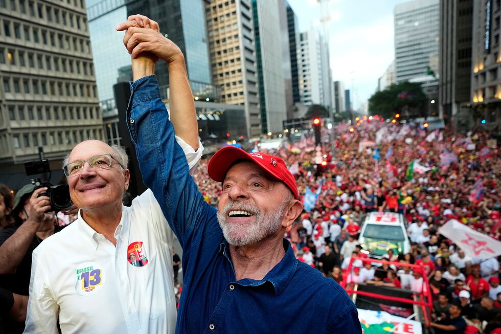 O presidente brasileiro Luiz Inácio Lula da Silva
