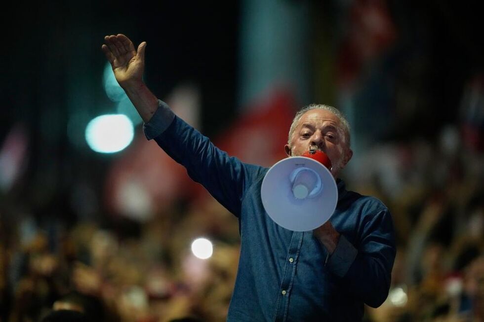 Lula da Silva celebra triunfo 