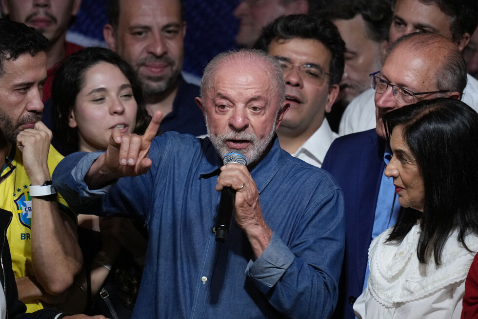 Lula da Silva, reeleito presidente do Brasil