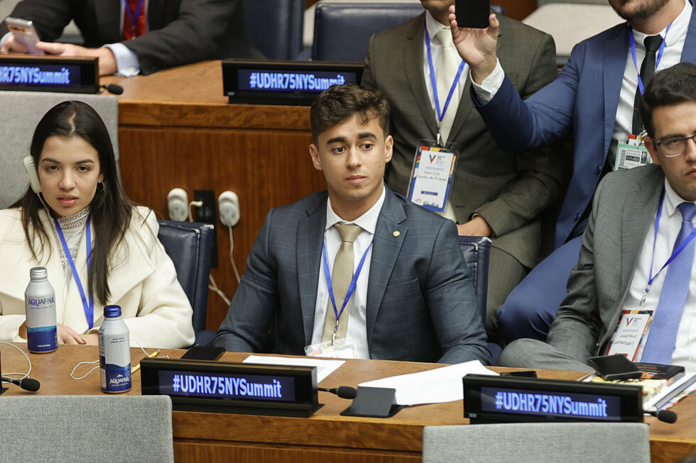 Nikolas Ferreira é o deputado federal mais votado na história do Brasil