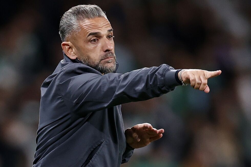 Rui Borges, treinador do Sporting