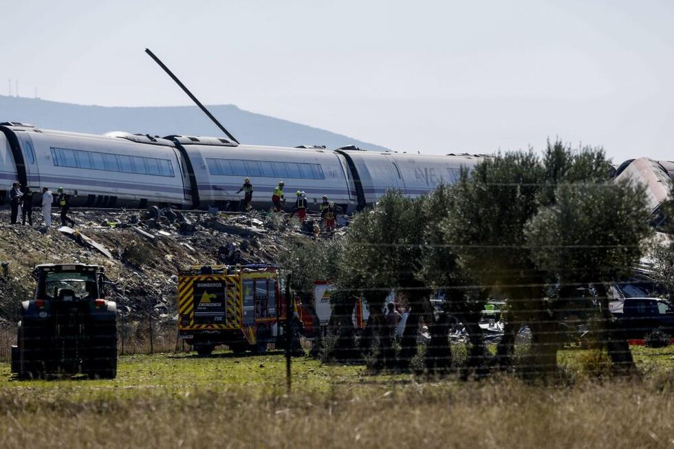 Dois comboios colidiram em Toledo, Espanha