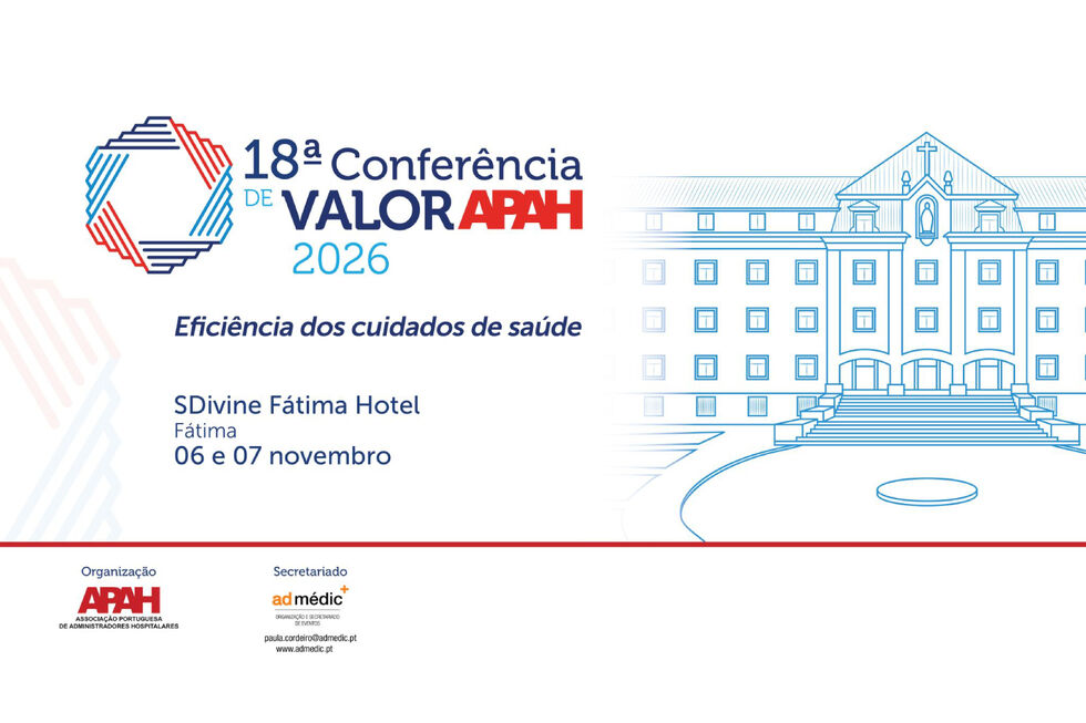 18ª Conferência APAH: Eficiência dos cuidados de saúde em Fátima, 06-07 novembro