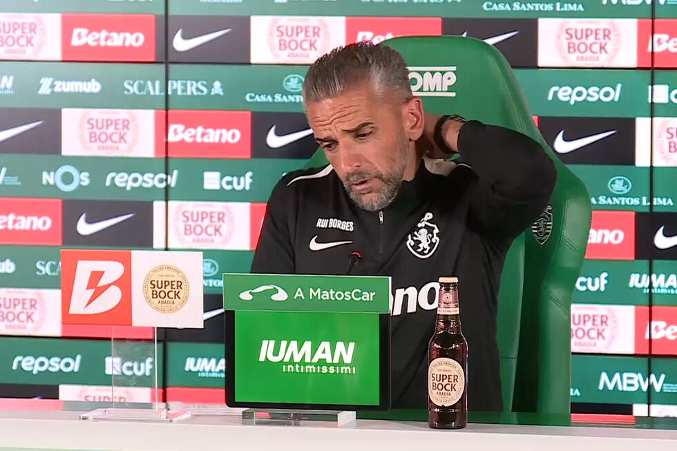 Rui Borges: "Se calhar, se tivéssemos perdido em Lens e vencido o LASK, já estava tudo bem"