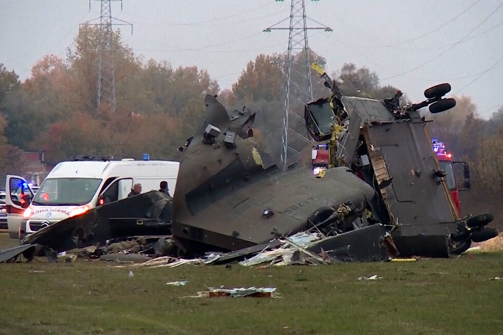 Helicóptero militar italiano despenha-se na Bósnia. Há 3 mortos e 12 feridos
