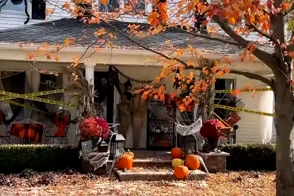 Teias de aranha e cemitérios: A transformação assustadora das casas para o Halloween