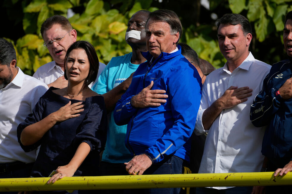 Jair Bolsonaro e família 