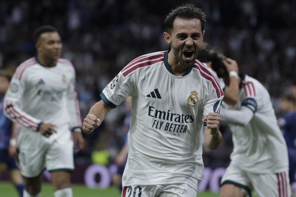 Bernardo silva veste atualmente as cores do Real Madrid